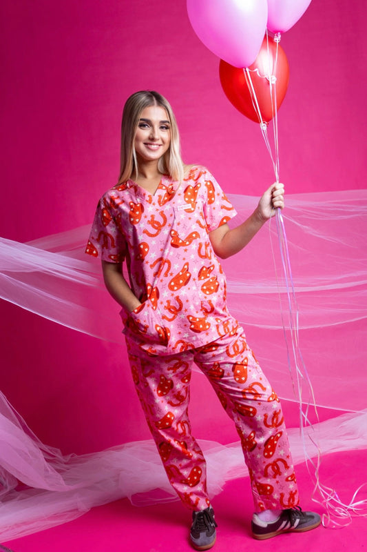 Heart Rodeo Scrubs